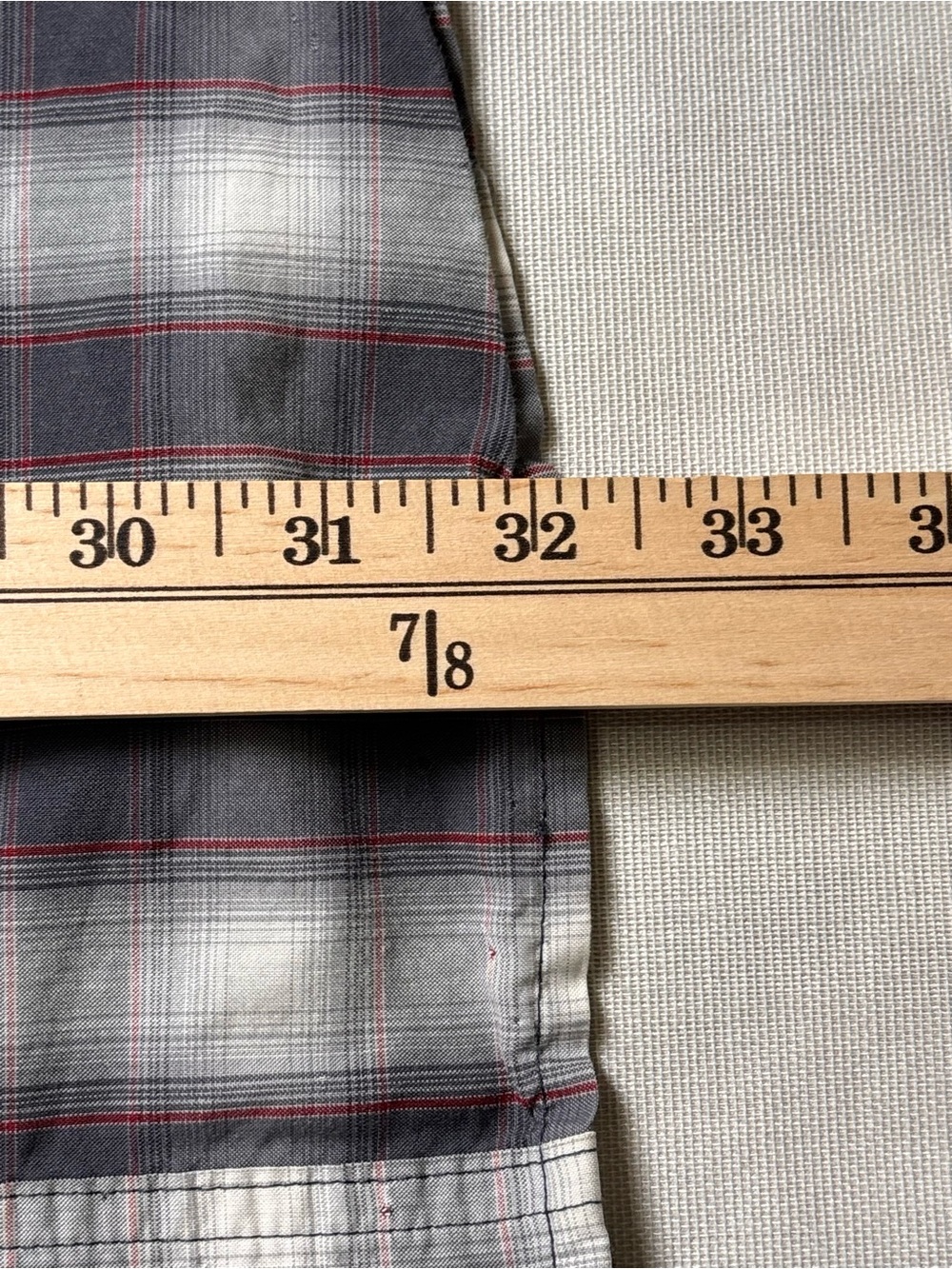 Carhartt Force Relaxed Fit Plaid Short Sleeve Shirt Men’s XL Gray #864 - Picture 7 of 8